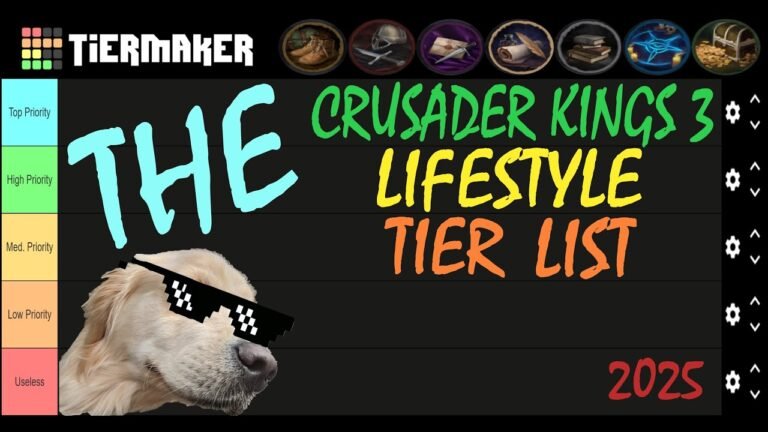 ck3 lifestyle tier list​