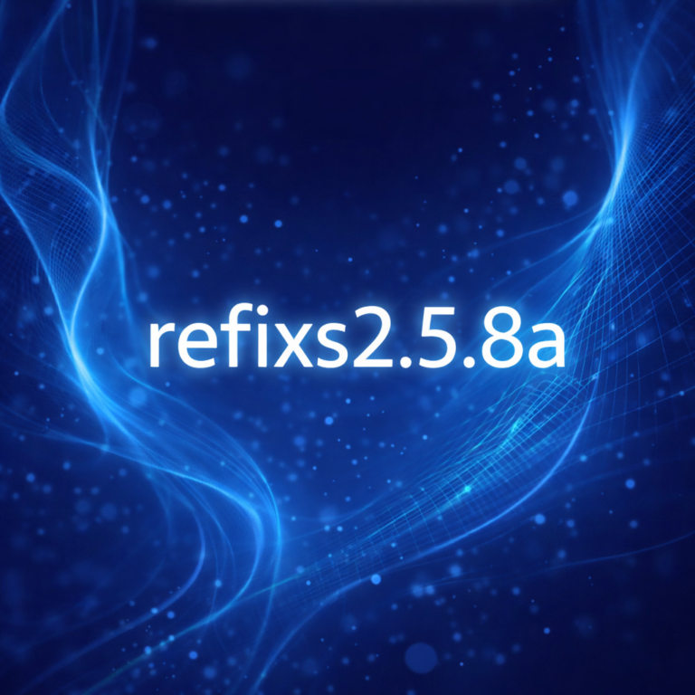 Refixs2.5.8a: Features, Updates, and System Improvements Explained refixs2.5.8a