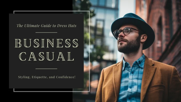 business casual hat​