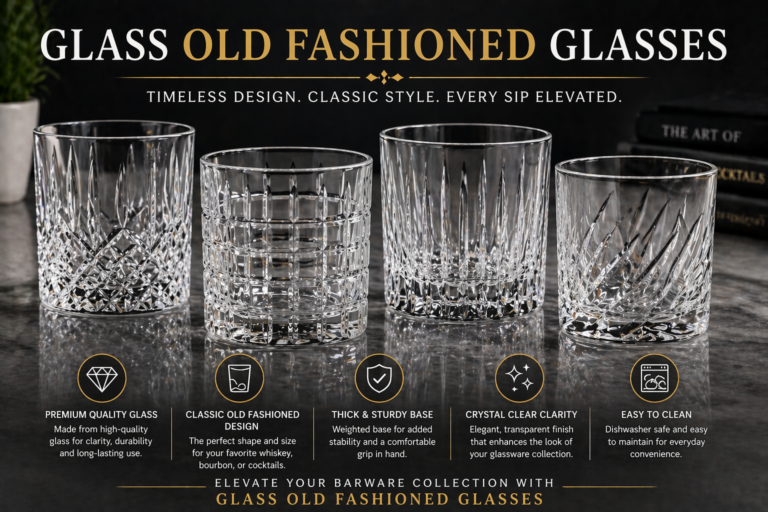 glass old fashioned glasses